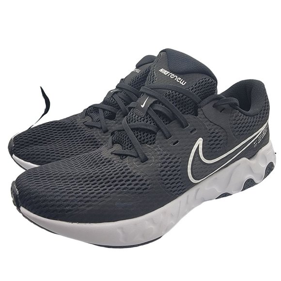 Nike Renew Ride 2 Mens Size 14 Running Shoes Black White CU3507-004 - Picture 4 of 12